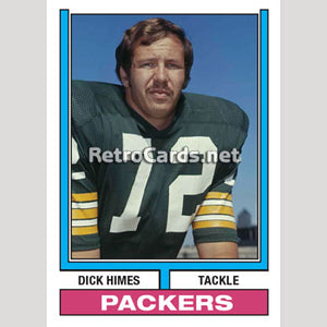 1974T Dick Himes Green Bay Packers