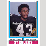 1974T-Frank-Lewis-Pittsburgh-Steelers