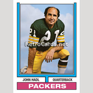 1974T John Hadl Green Bay Packers