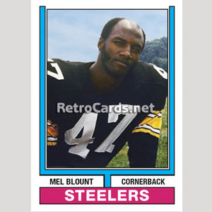 1974T Mel Blount Pittsburgh Steelers