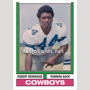 1974T Robert Newhouse Dallas Cowboys