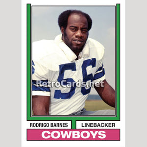 1974T Rodrigo Barnes Dallas Cowboys