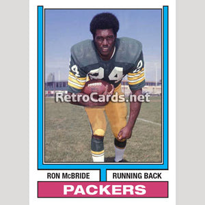 1974T Ron McBride Green Bay Packers