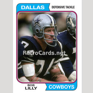 1974TMLB Bob Lilly Dallas Cowboys