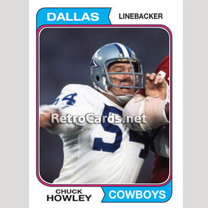 1974TMLB Chuck Howley Dallas Cowboys