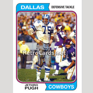 1974TMLB Jethro Pugh Dallas Cowboys