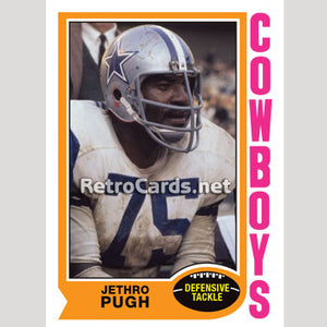 1974TNBA Jethro Pugh Dallas Cowboys