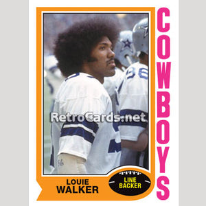 1974TNBA Louie Walker Dallas Cowboys