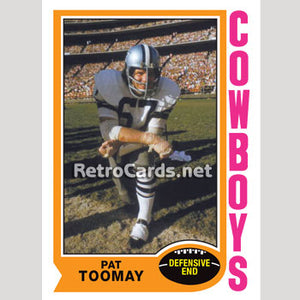 1974TNBA Pat Toomay Dallas Cowboys