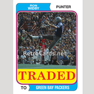 1974TMLB Ron Widby Dallas Cowboys