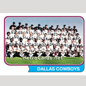 1974TMLB Dallas Cowboys Team