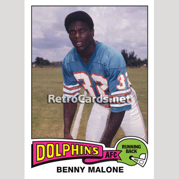 1975T-Benny-Malone-Miami-Dolphins