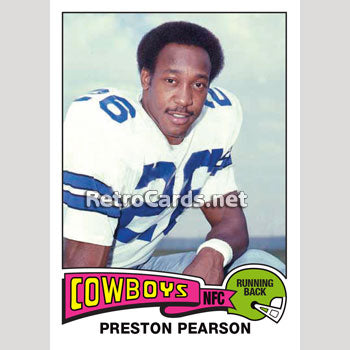 1975T Preston Pearson Dallas Cowboys – RetroCards
