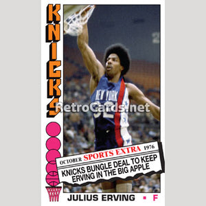 1976-77T Julius Ervng New York Knicks