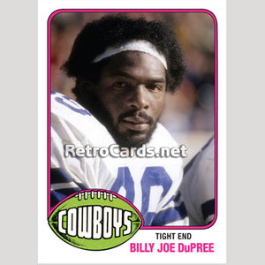 1976T Billy Joe Dupree Dallas Cowboys