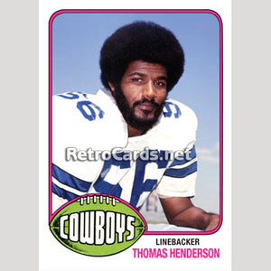 1976T Thomas Henderson Dallas Cowboys