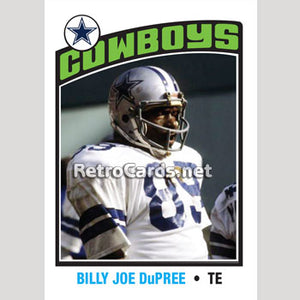 1976TNHL Billy Joe DuPree Dallas Cowboys