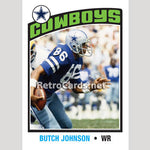 1976TNHL-Butch-Johnson-Dallas-Cowboys