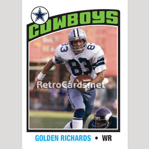 1976TNHL Golden Richards Dallas Cowboys