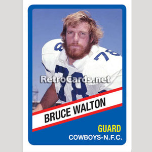 1976W Bruce Walton Dallas Cowboys