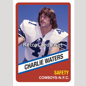 1976W Charlie Waters Dallas Cowboys