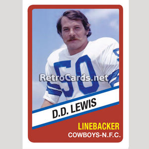 1976W D.D. Lewis Dallas Cowboys