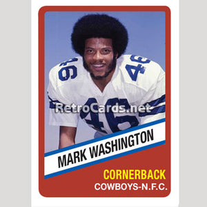 1976W Mark Washington Dallas Cowboys