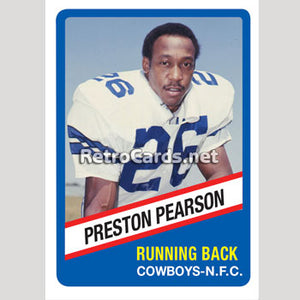 1976W Preston Pearson Dallas Cowboys