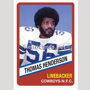 1976W Thomas Henderson Dallas Cowboys