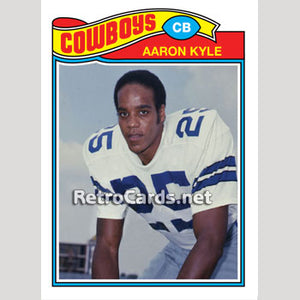 1977T Aaron Kyle Dallas Cowboys