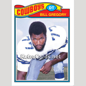 1977T Bill Gregory Dallas Cowboys