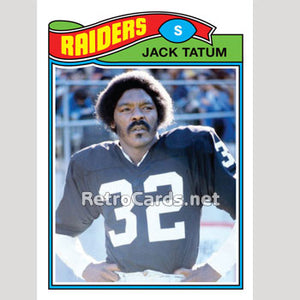 1977T Jack Tatum Oakland Raiders