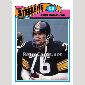 1977T-John-Banszak-Pittsburgh-Steelers