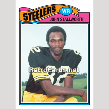 WILSON  JOHN STALLWORTH Pittsburgh Steelers 1979 Throwback NFL