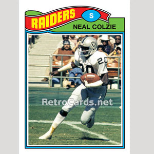 1977T Neal Colzie Oakland Raiders