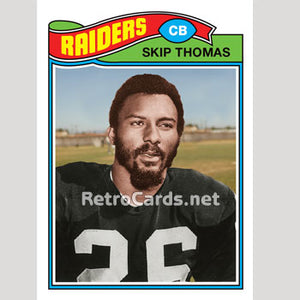 1977T Skip Thomas Oakland Raiders