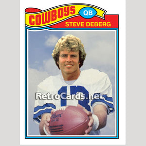 1977T Steve Deberg Dallas Cowboys