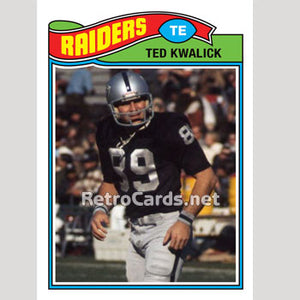 1977T Ted Kwalick Oakland Raiders