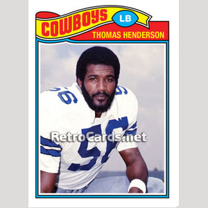1977T Thomas Henderson Dallas Cowboys