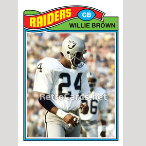 1977T Willie Brown Oakland Raiders