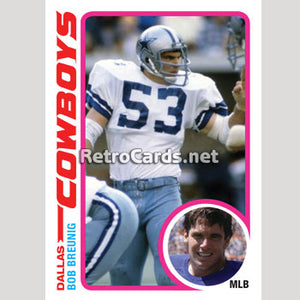 1978-79TNBA Bob Breunig Dallas Cowboys