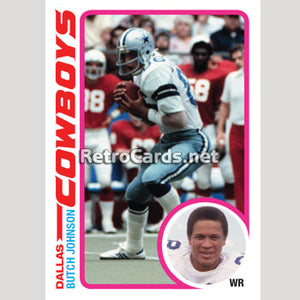 1978-79TNBA Butch Johnson Dallas Cowboys