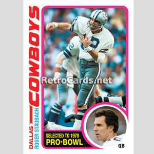 1978-79TNBA Roger Staubach Dallas Cowboys