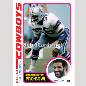 1978-79TNBA Thomas Henderson Dallas Cowboys