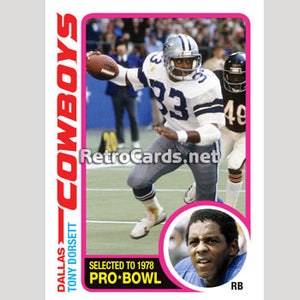 1978-79TNBA Tony Dorsett Dallas Cowboys