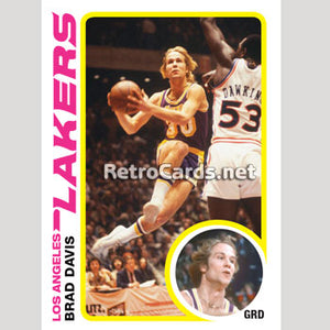 1978-79T Brad Davis Los Angeles Lakers