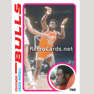 1978-79T Cazzie Russell Chicago Bulls