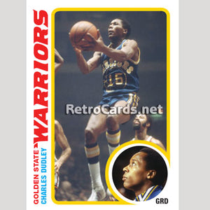 1978-79T Charles Dudley Golden State Warriors