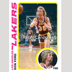 1978-79T Don Ford Los Angeles Lakers