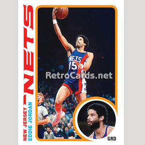 1978-79T Eddie Jordan New Jersey Nets